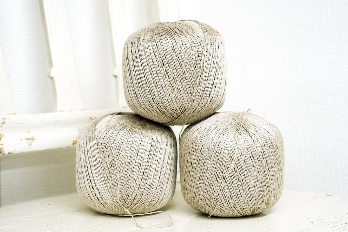 Natural, undyed grey European linen 100g/450m made in Europe, Handcraft yarn for summer knittings, crochet projects, baby crafts - YarnHome | natural-undyed-grey-european-linen-100g-450m-made-in-europe-handcraft-yarn-for-summer-knittings-crochet-projects-baby-crafts-yarnhome