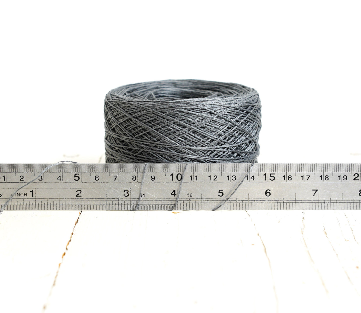 Grey linen thread, 50g./1,75oz. Baltic flax yarn for hook crochet summer clothes, machine knitting, crochet for fine needlework doilies | grey-linen-thread-50g-1-75oz-baltic-flax-yarn-for-hook-crochet-summer-clothes-machine-knitting-crochet-for-fine-needlework-doilies