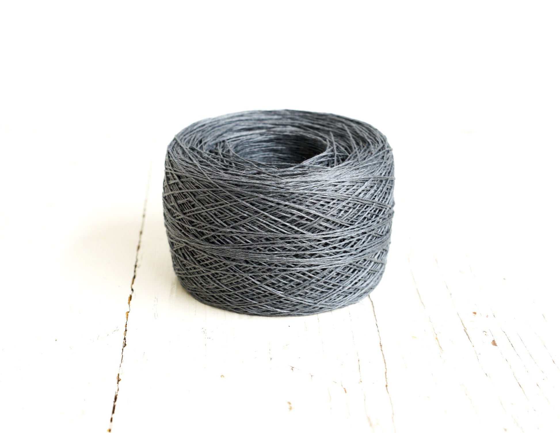 Grey linen thread, 50g./1,75oz. Baltic flax yarn for hook crochet summer clothes, machine knitting, crochet for fine needlework doilies | grey-linen-thread-50g-1-75oz-baltic-flax-yarn-for-hook-crochet-summer-clothes-machine-knitting-crochet-for-fine-needlework-doilies