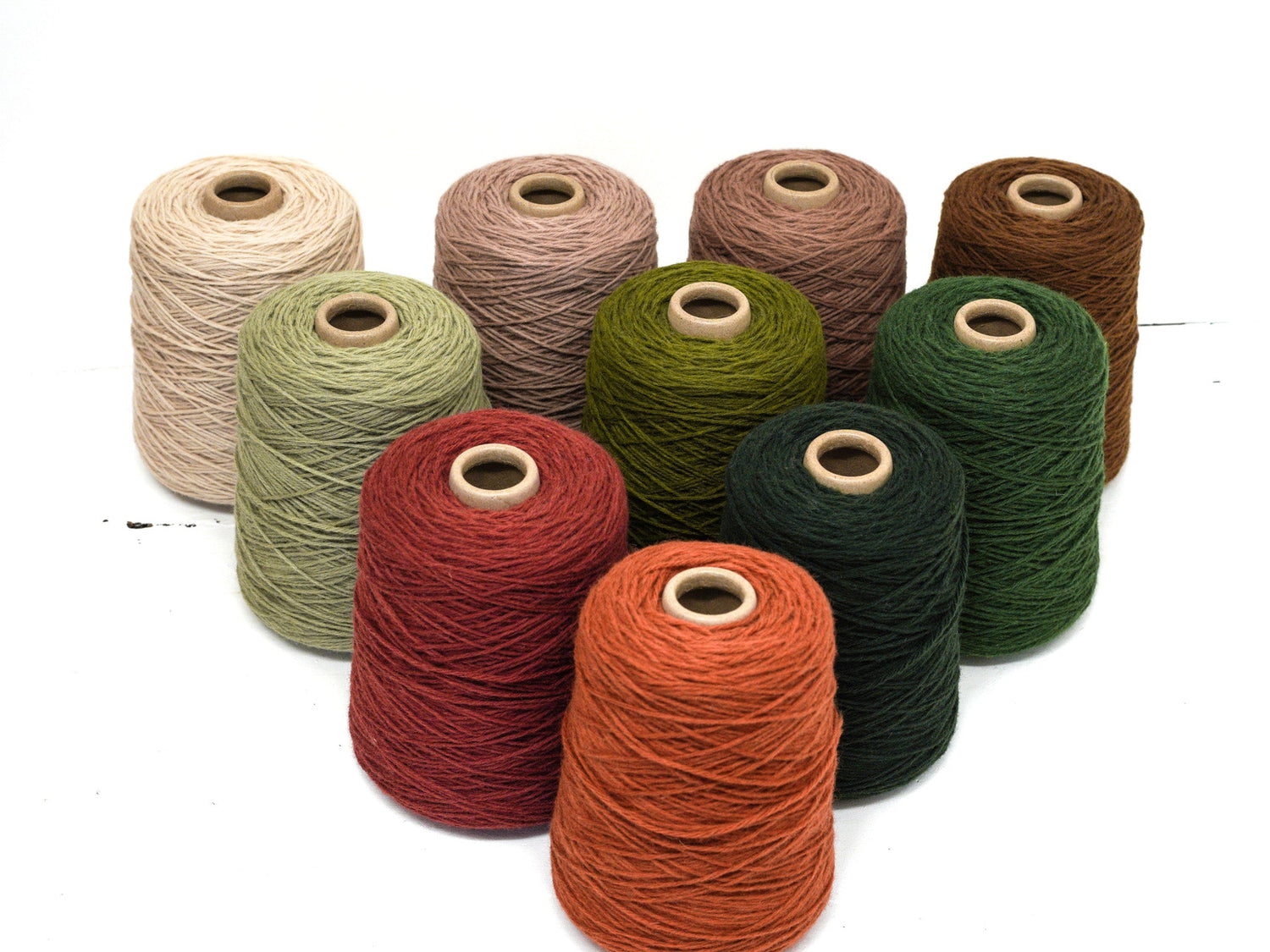 Carpet Wool Yarn Cones 500g