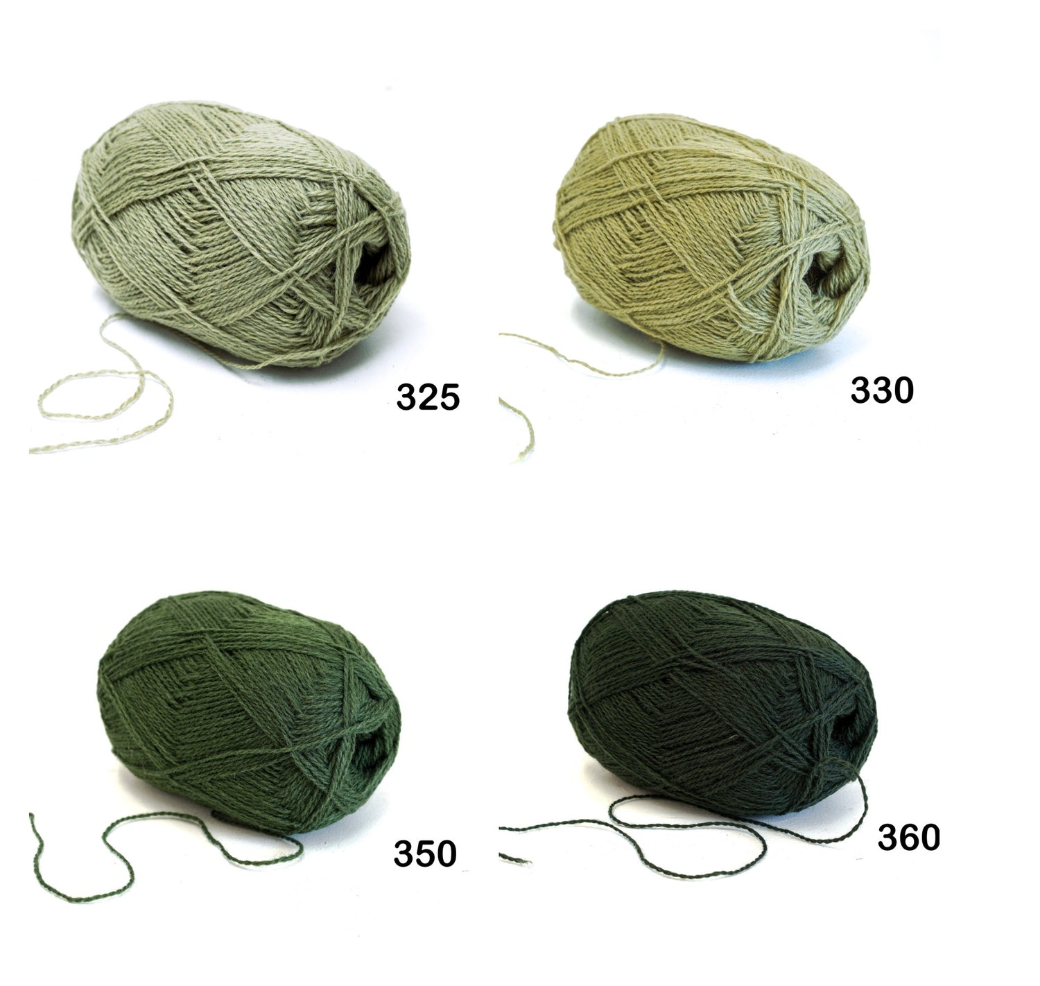 100% Wool Yarn ball : 100g/ 3,5 oz - Fingering - for Knitting, Crochet, Weaving - 60 colors