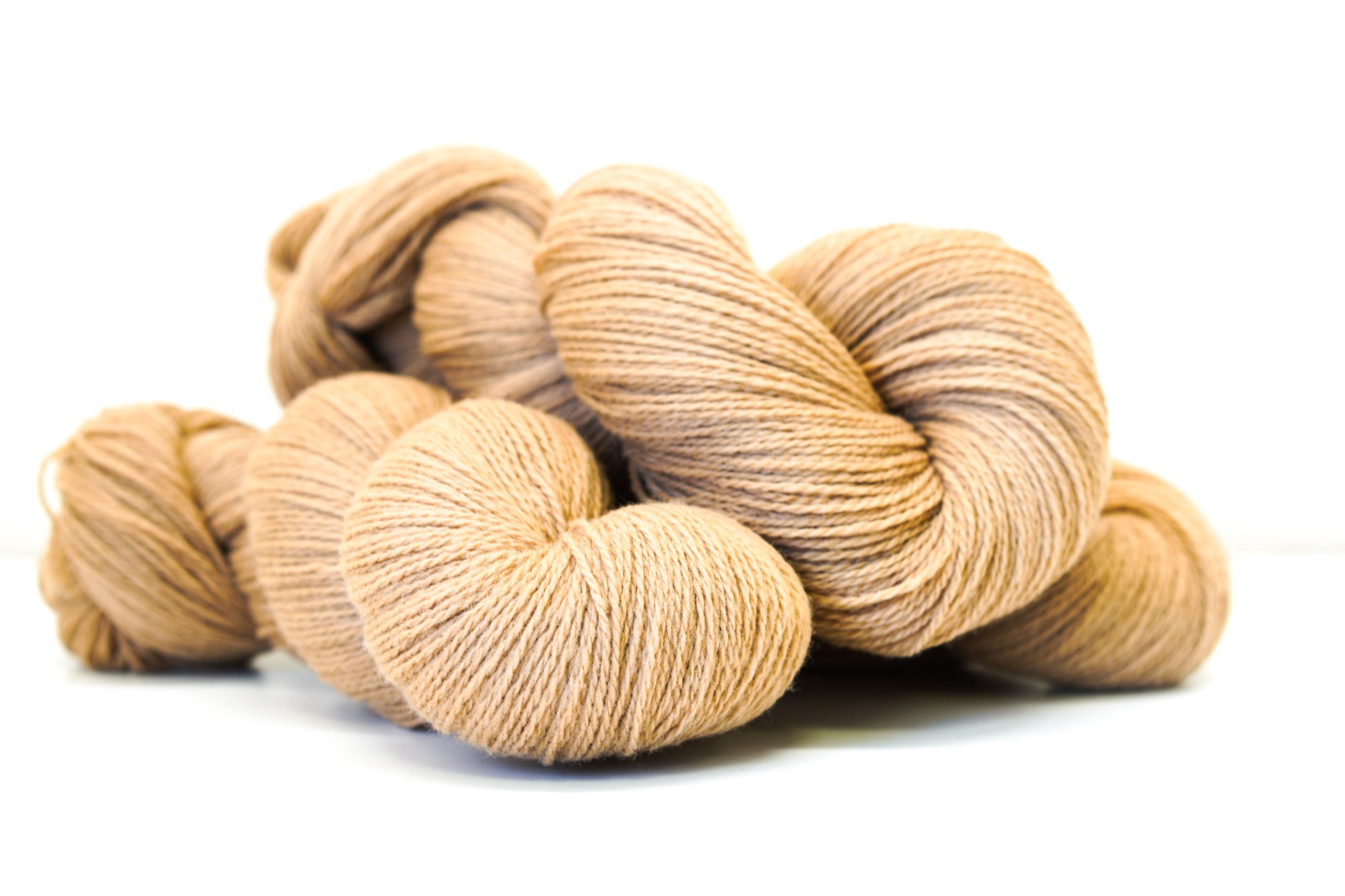Soft merino wool yarn in skeins - 100g./3,5oz