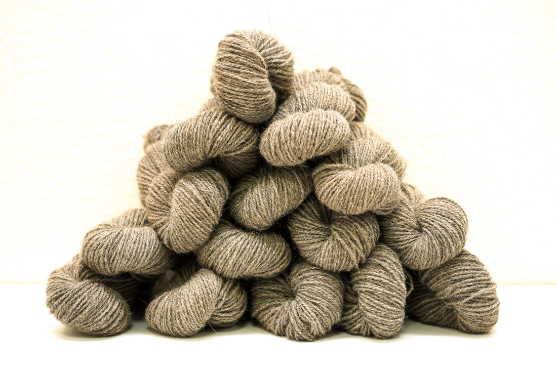 Caucasian Shepherd Dog Wool 80%  and Tyrolean wool blend