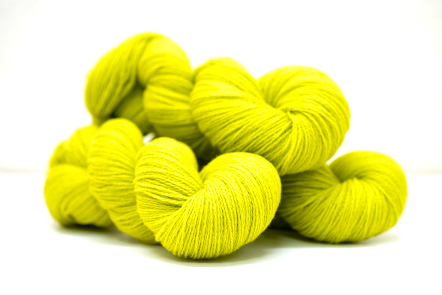 Soft merino wool yarn in skeins - 100g./3,5oz