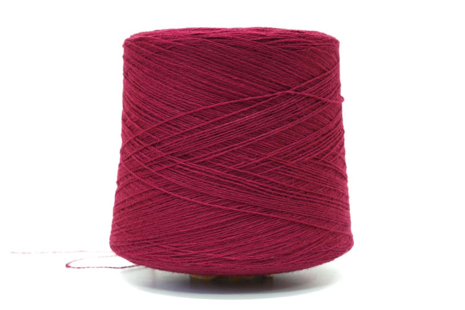 Beetroot purple soft merino wool in cone - 900g / 31,7oz.