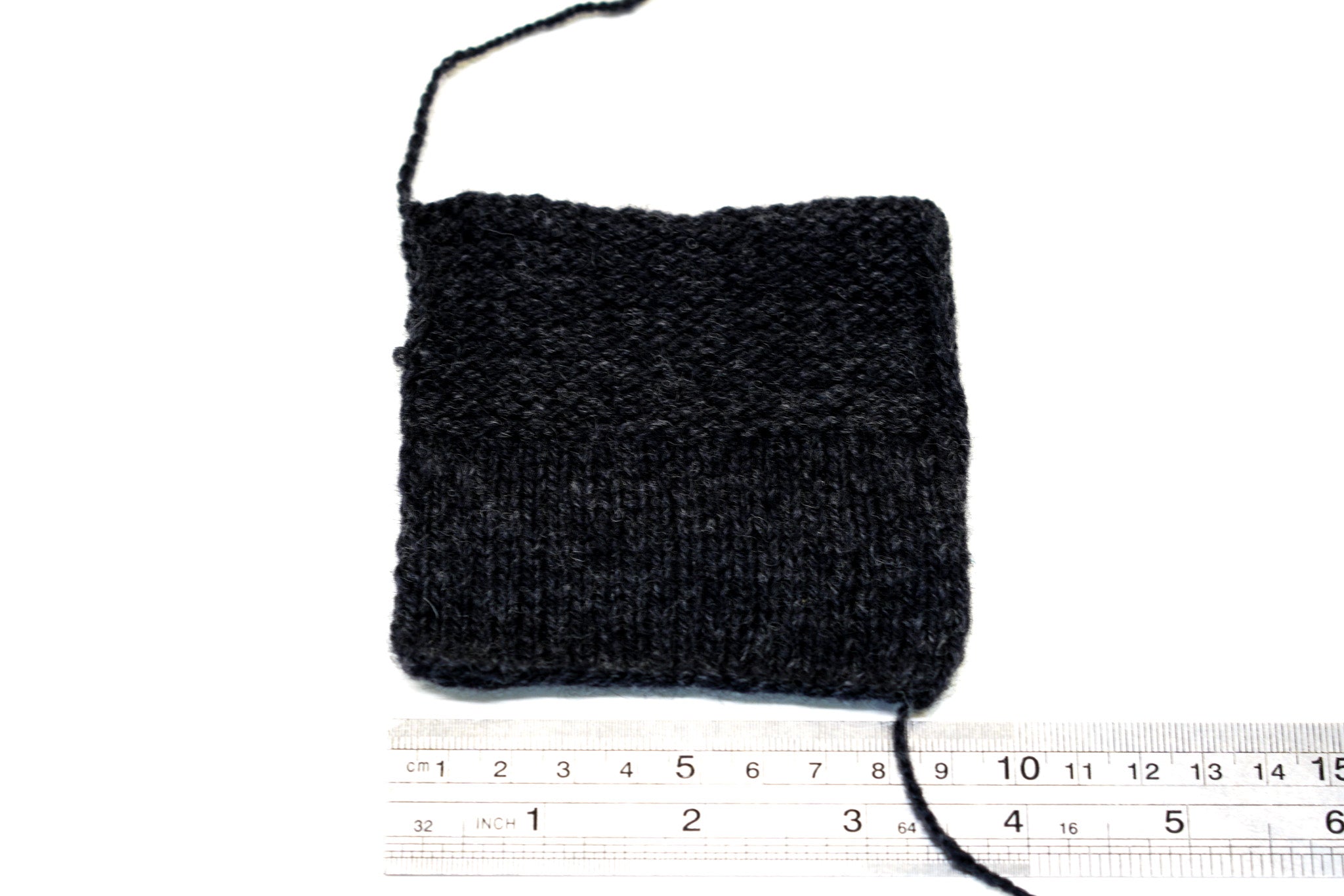 Dark Grey melange soft merino wool in cone - 900g / 31,7oz.