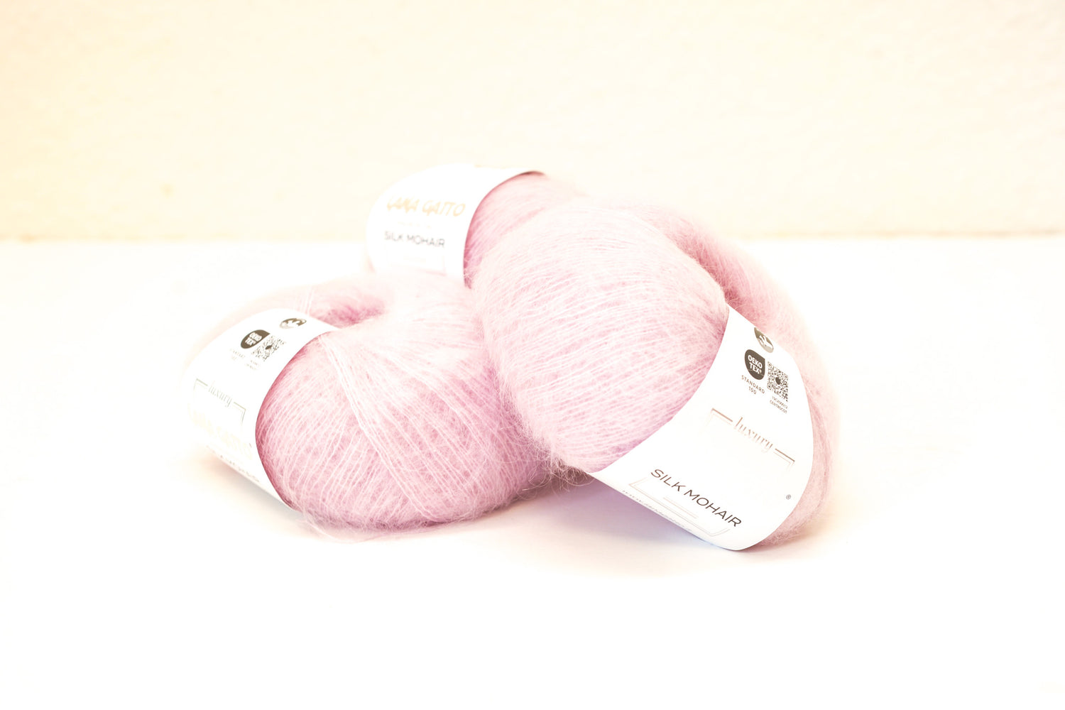 Ash Rose - Lana Gatto lace Mohair Silk yarn