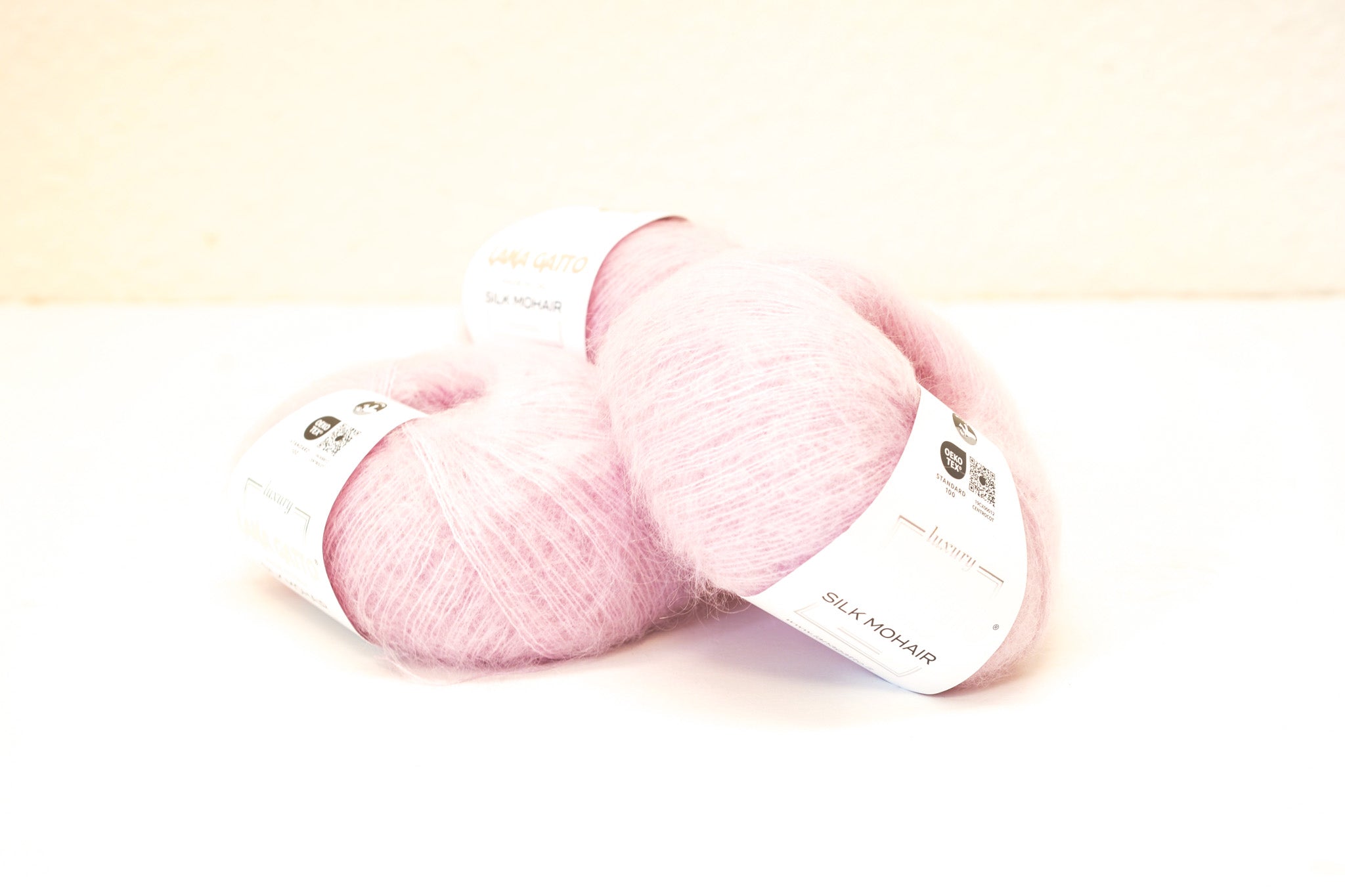 Ash Rose - Lana Gatto lace Mohair Silk yarn