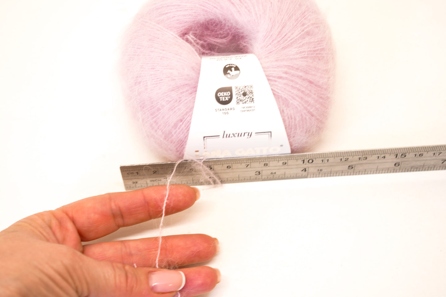 Ash Rose - Lana Gatto lace Mohair Silk yarn