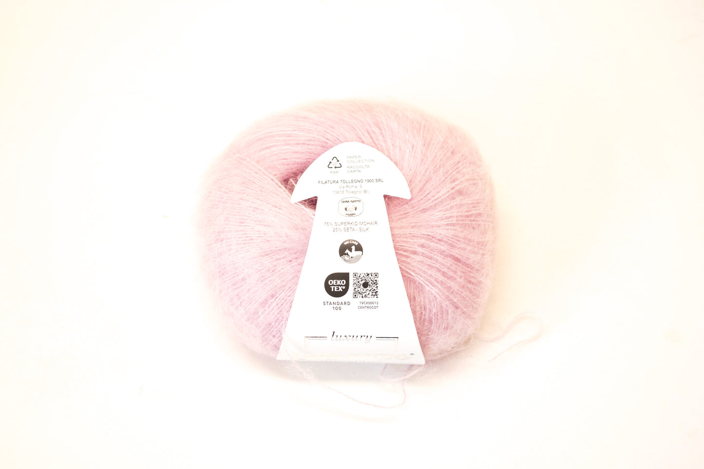 Ash Rose - Lana Gatto lace Mohair Silk yarn