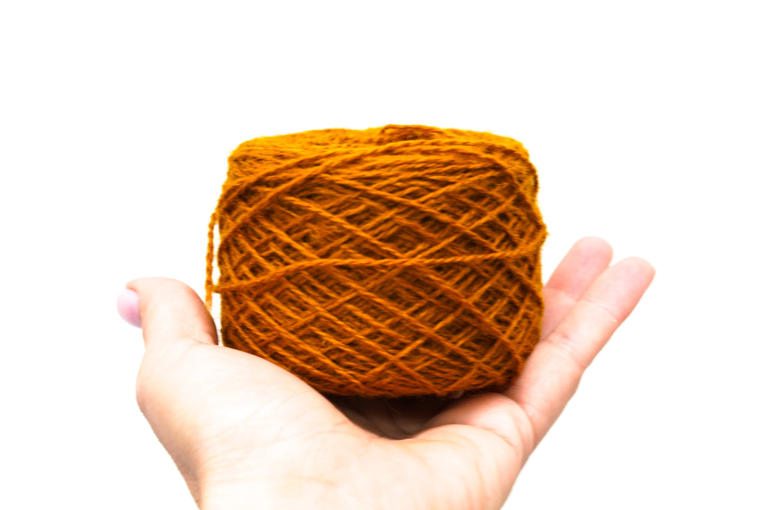 Wool yarn gift box for socks making, macrame, needlepoint  - 50 g/175m/15 units