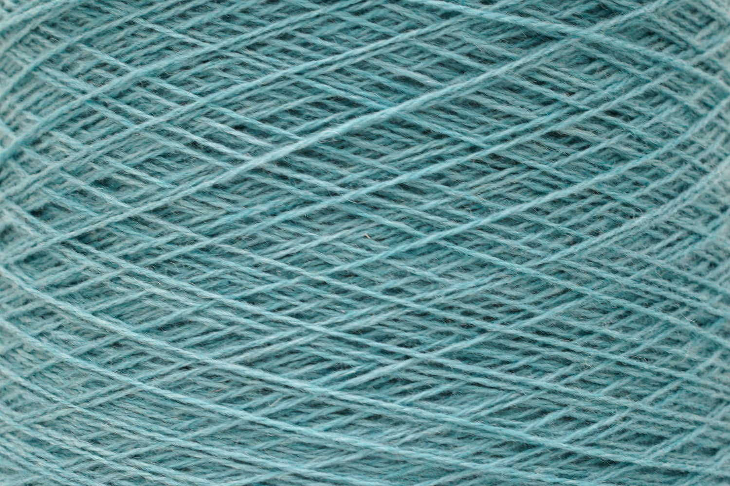 Dusty mint blue color soft merino wool in cone - 900g / 31,7oz.