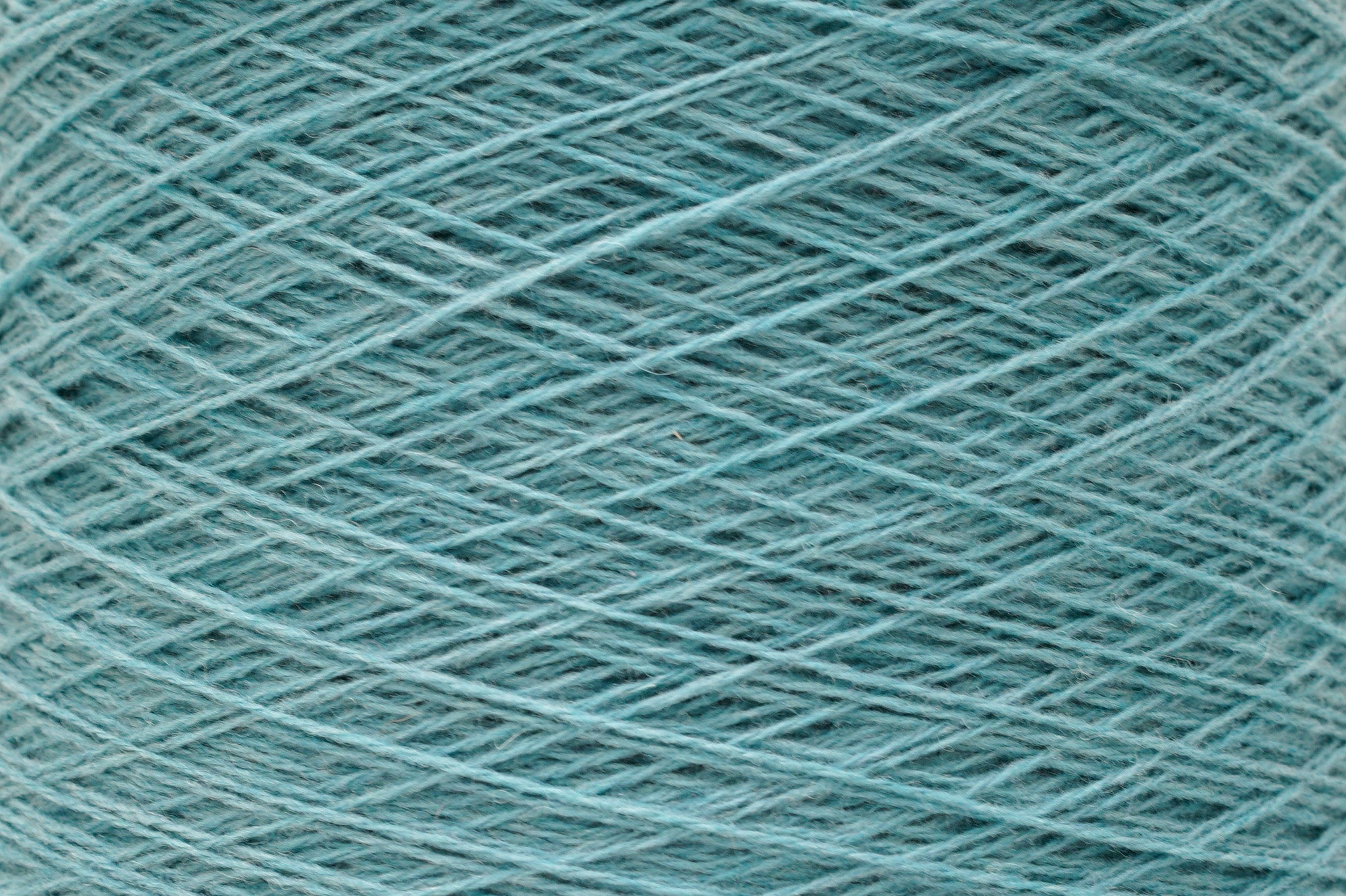 Dusty mint blue color soft merino wool in cone - 900g / 31,7oz.