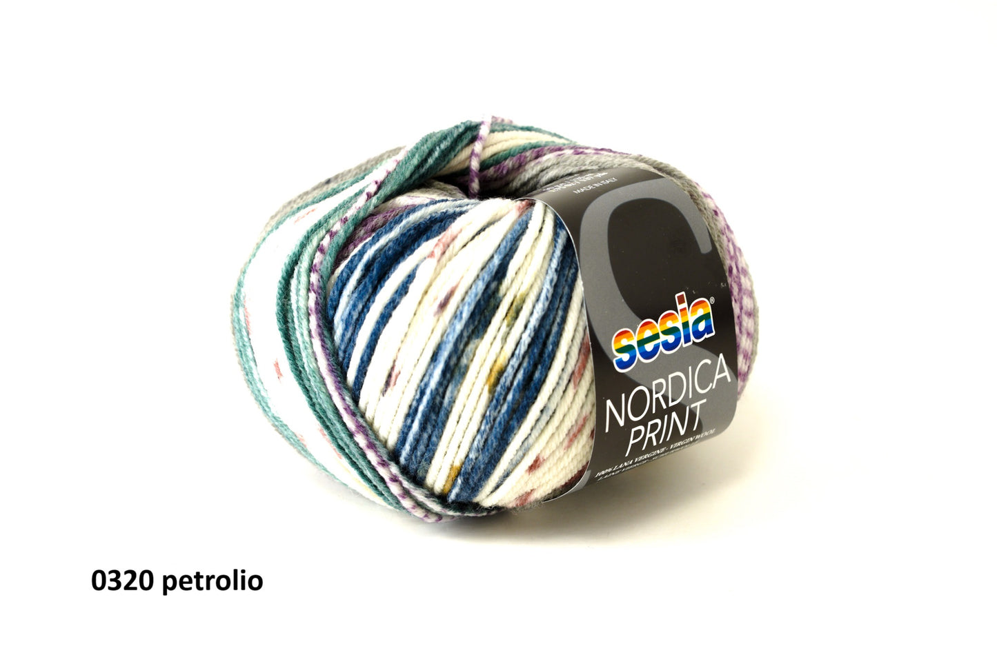 Sesia Nordica print merino virgin wool yarn - 6 colors