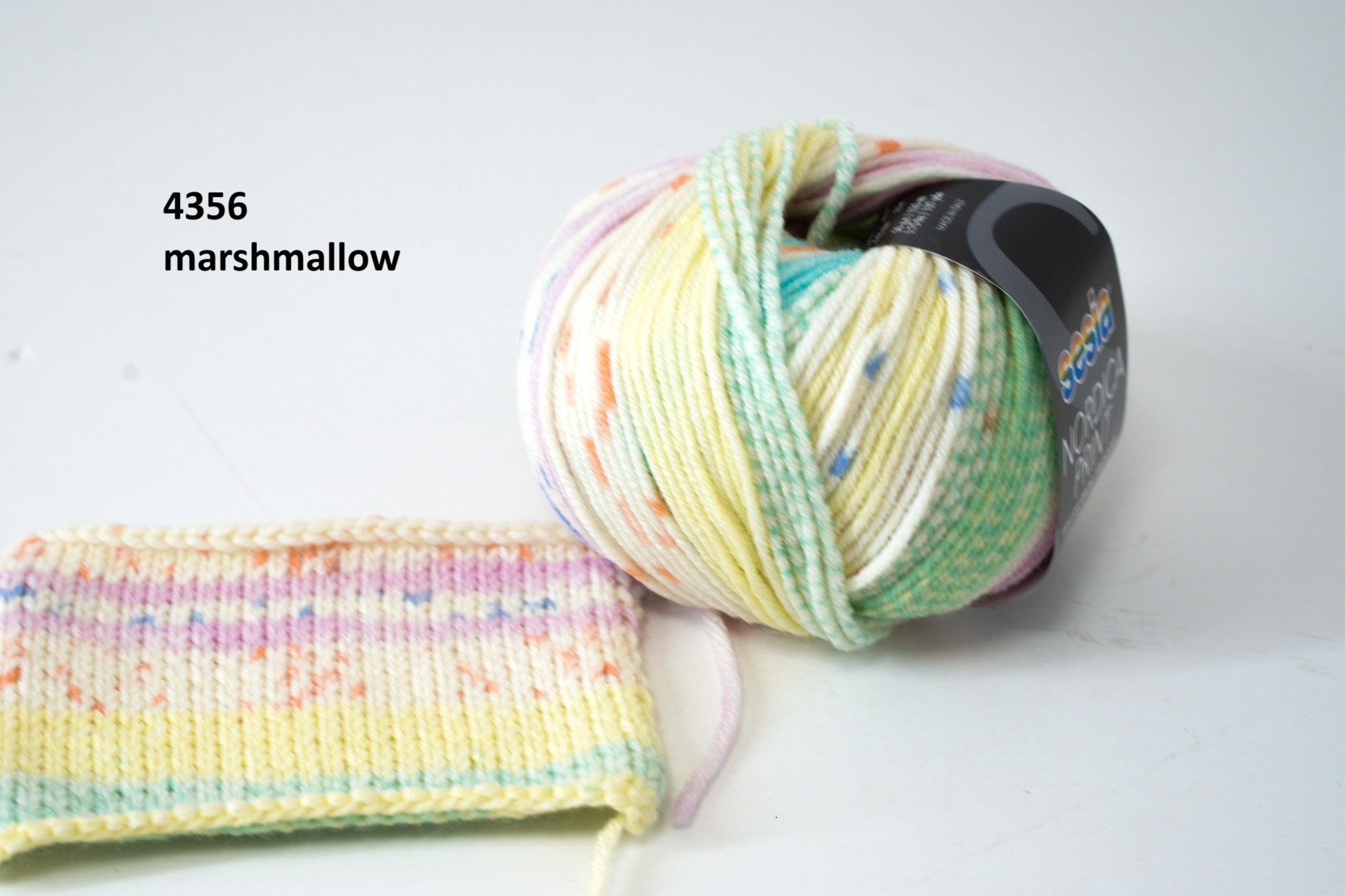Sesia Nordica print merino virgin wool yarn - 7 colors
