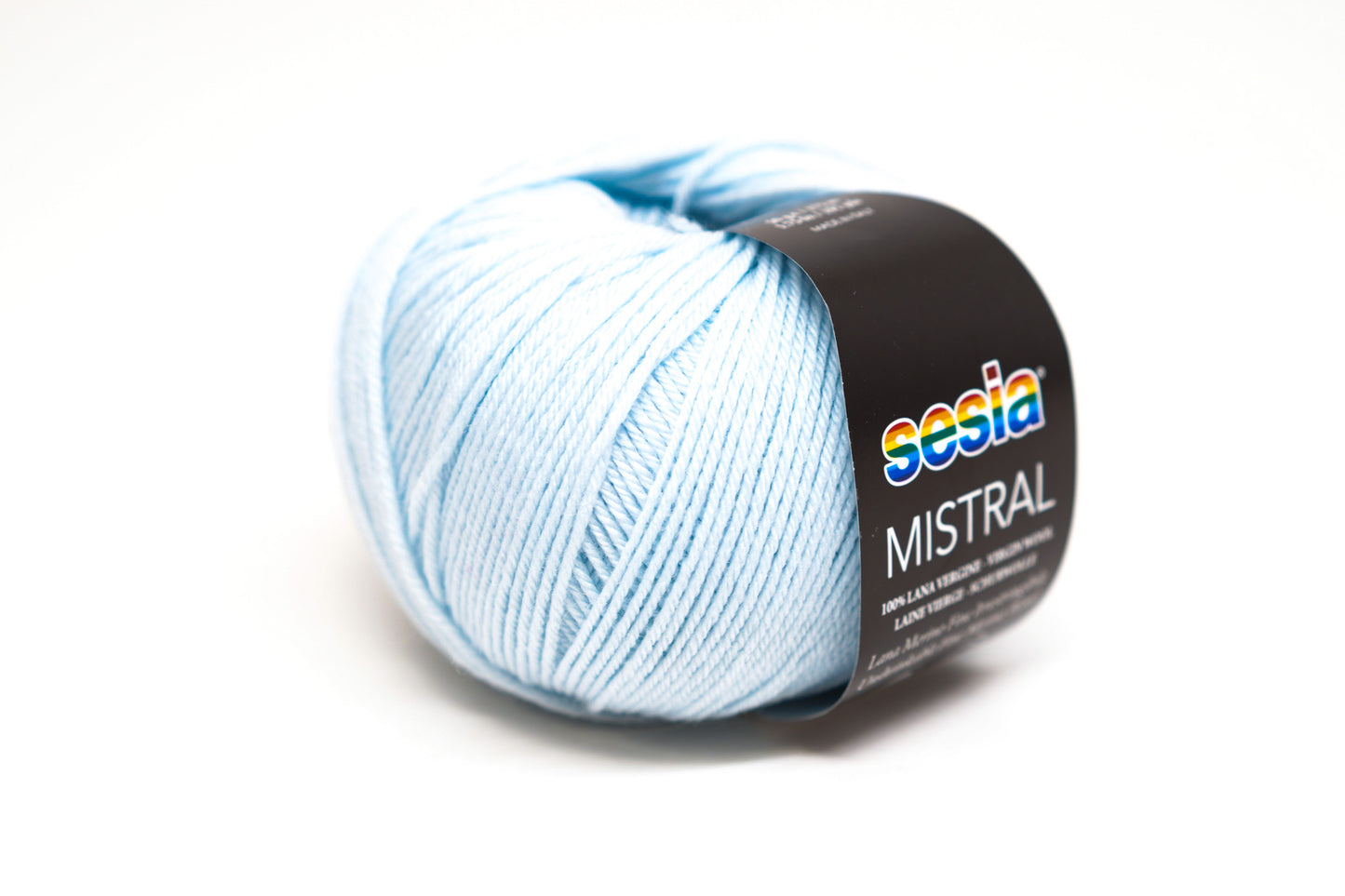 Light blue - 1045 - SESIA Mistral virgin wool 50g./175m