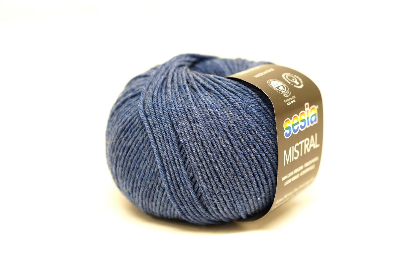 Denim blue - 1641 - SESIA Mistral virgin wool 50g./175m