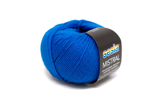 Ink blue - 0273 - SESIA Mistral virgin wool 50g./175m