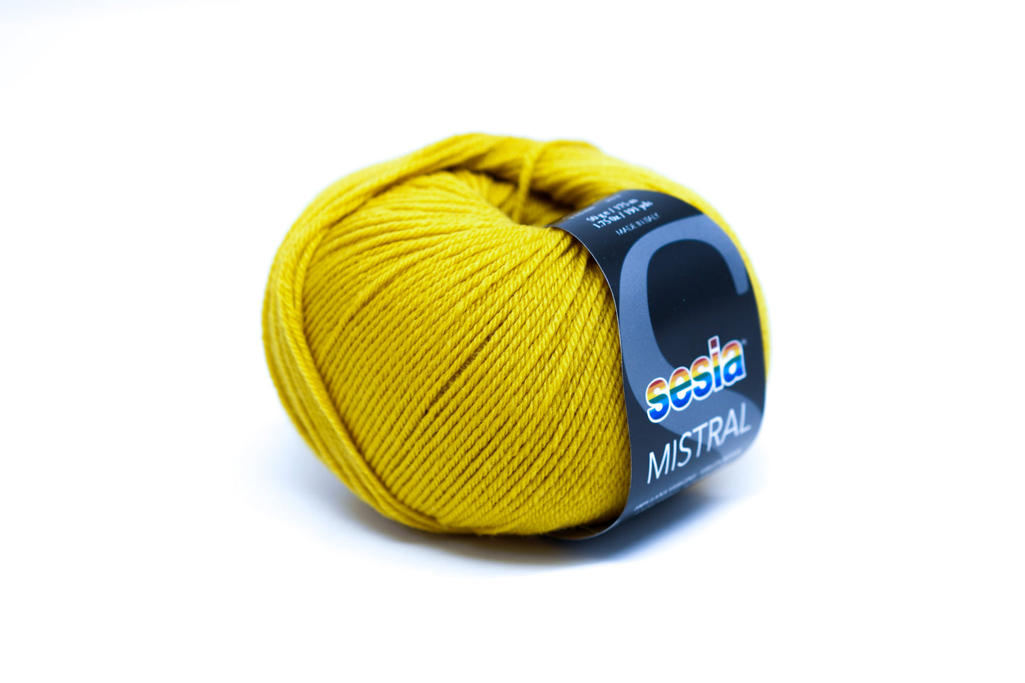 Mustard - 2286 - SESIA Mistral virgin wool  50g./175m