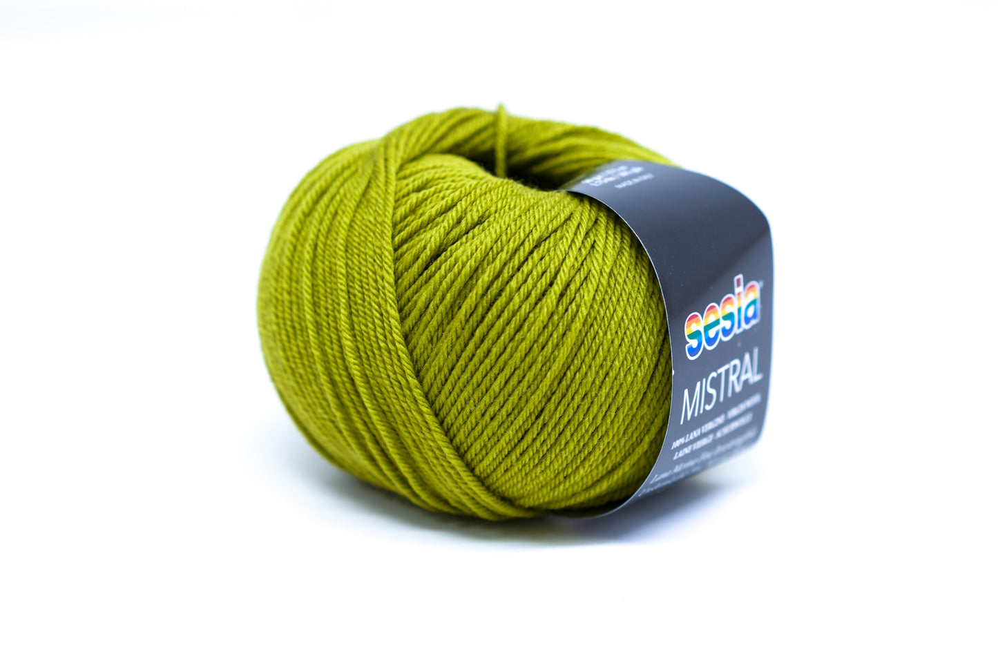 Moss gree - 1620 - SESIA Mistral virgin wool 50g./175m