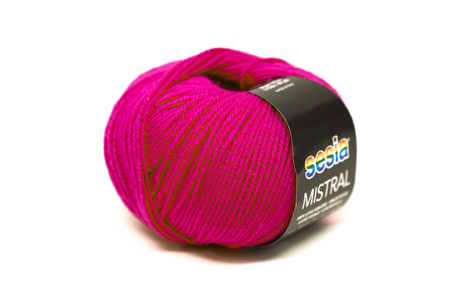 Magenta - 2862 - SESIA Mistral virgin wool  50g./175m