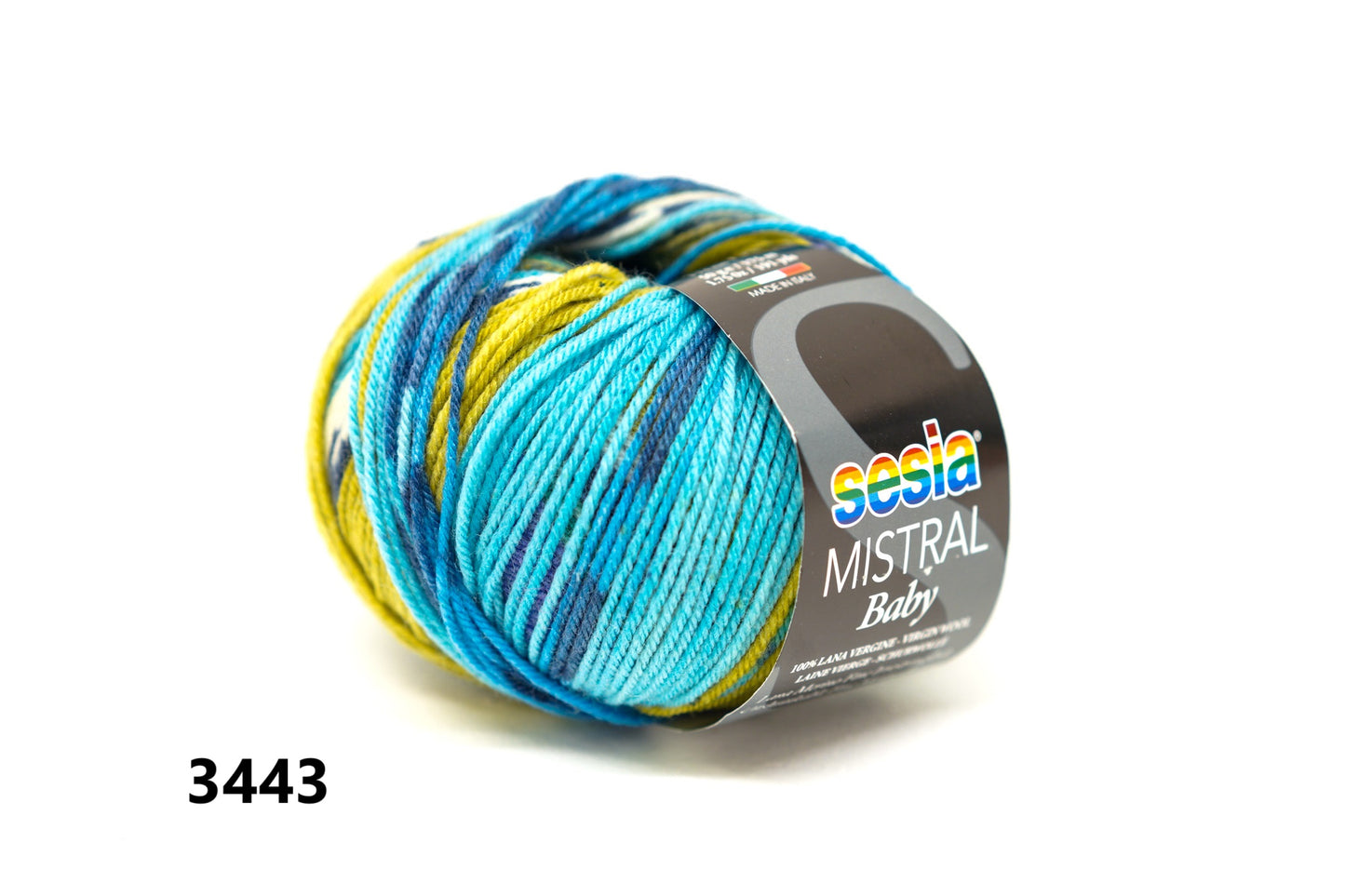 SESIA - Virgin Merino Wool Yarn - 3443