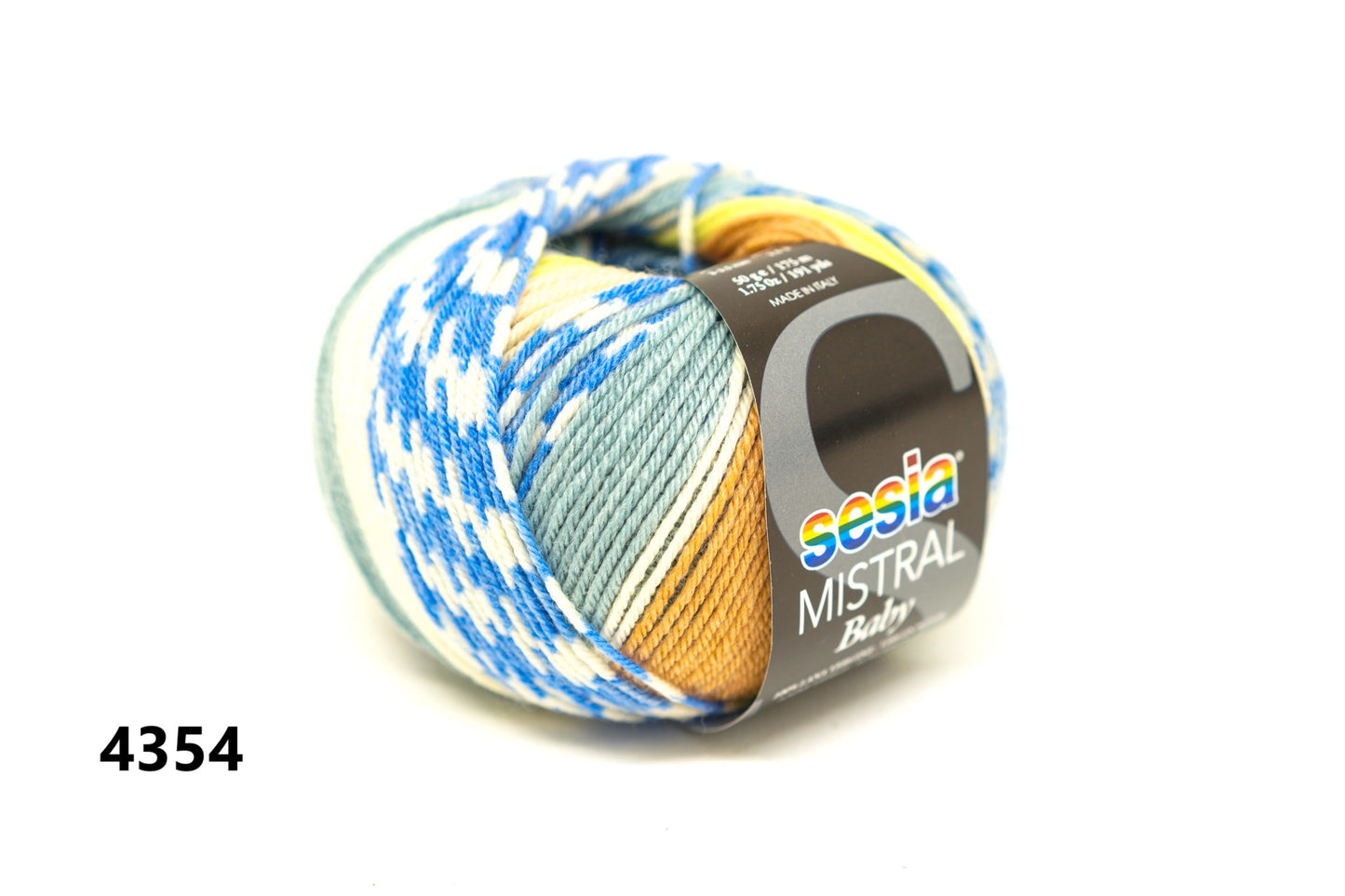 Virgin Merino Wool Yarn - Sesia - 4354