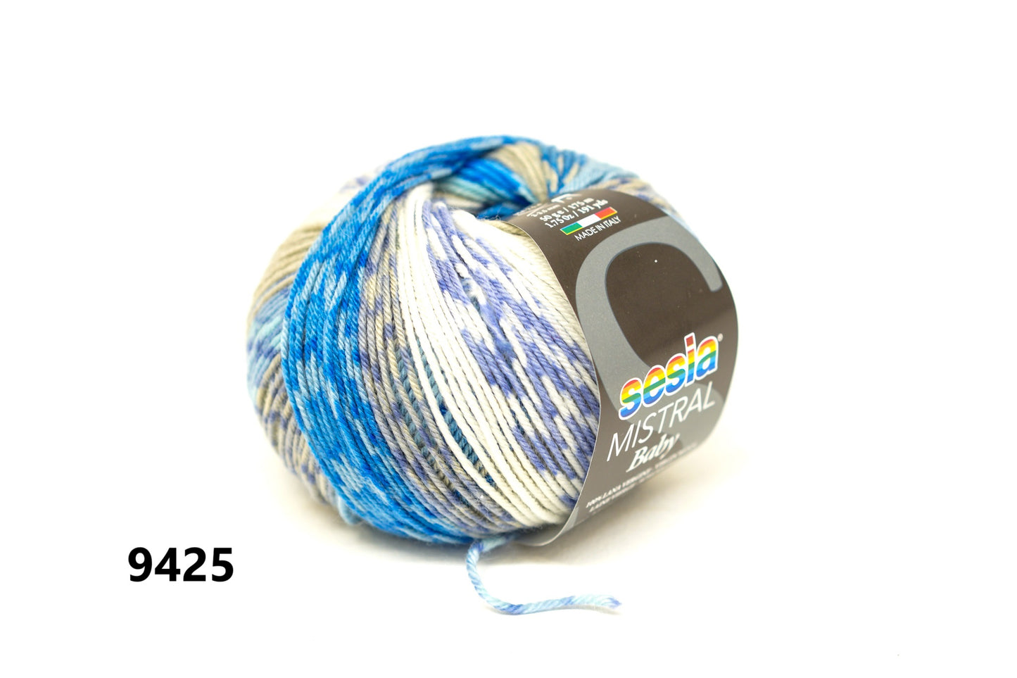 Virgin Merino Wool Yarn - Sesia - 9425