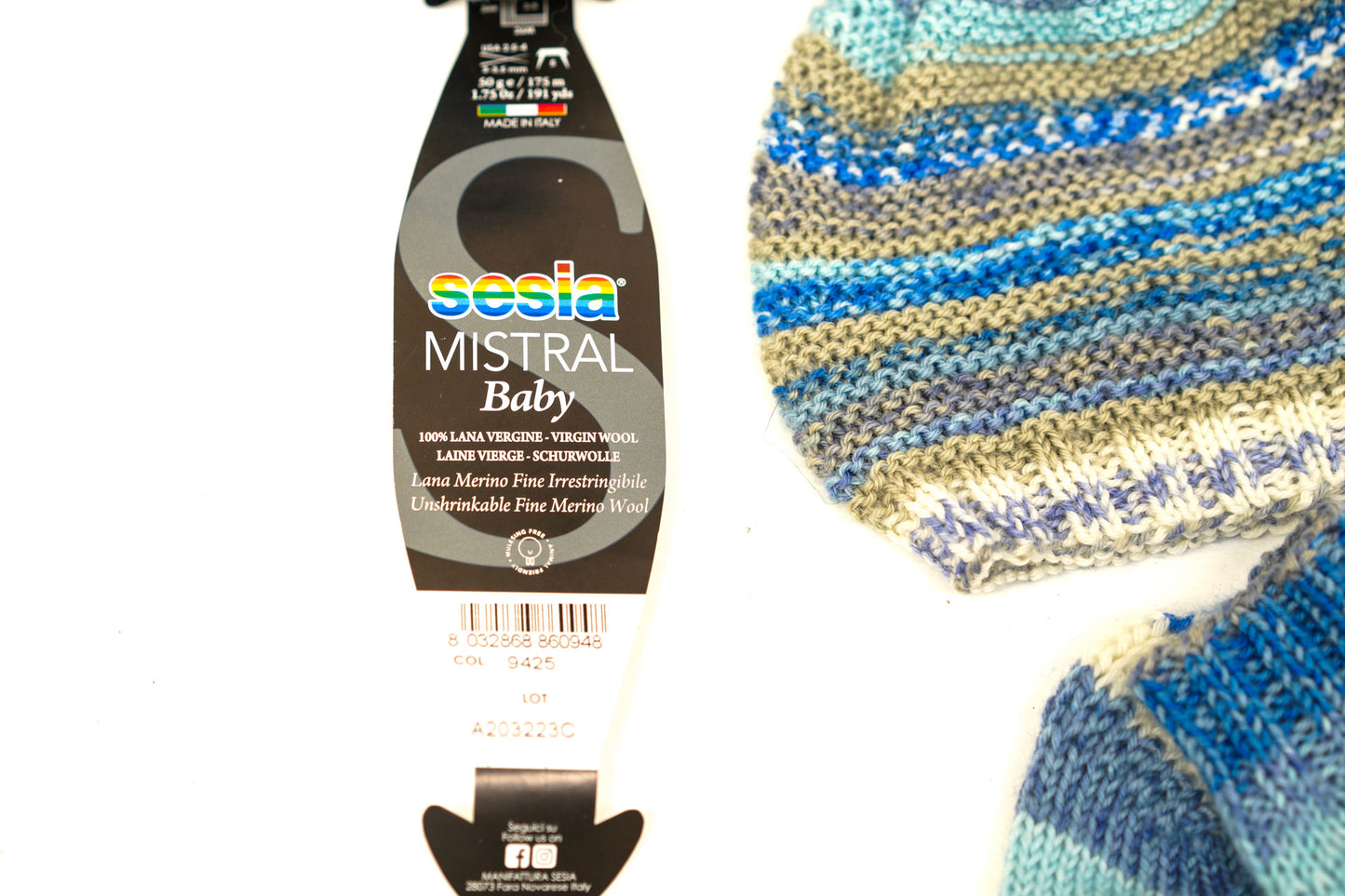 Virgin Merino Wool Yarn - Sesia - 9425