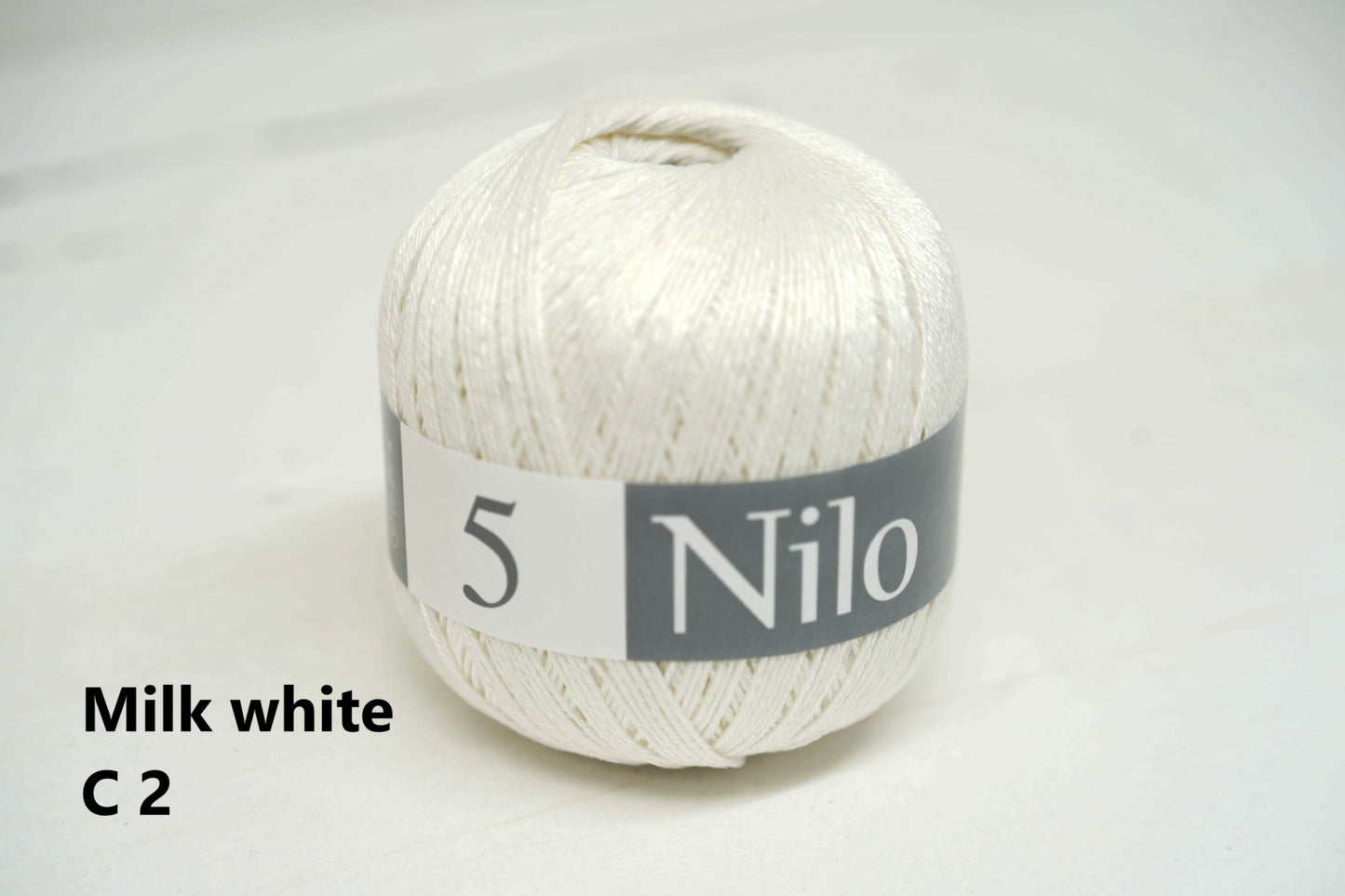 100% mercerised cotton 100g/272m  - 46 colors