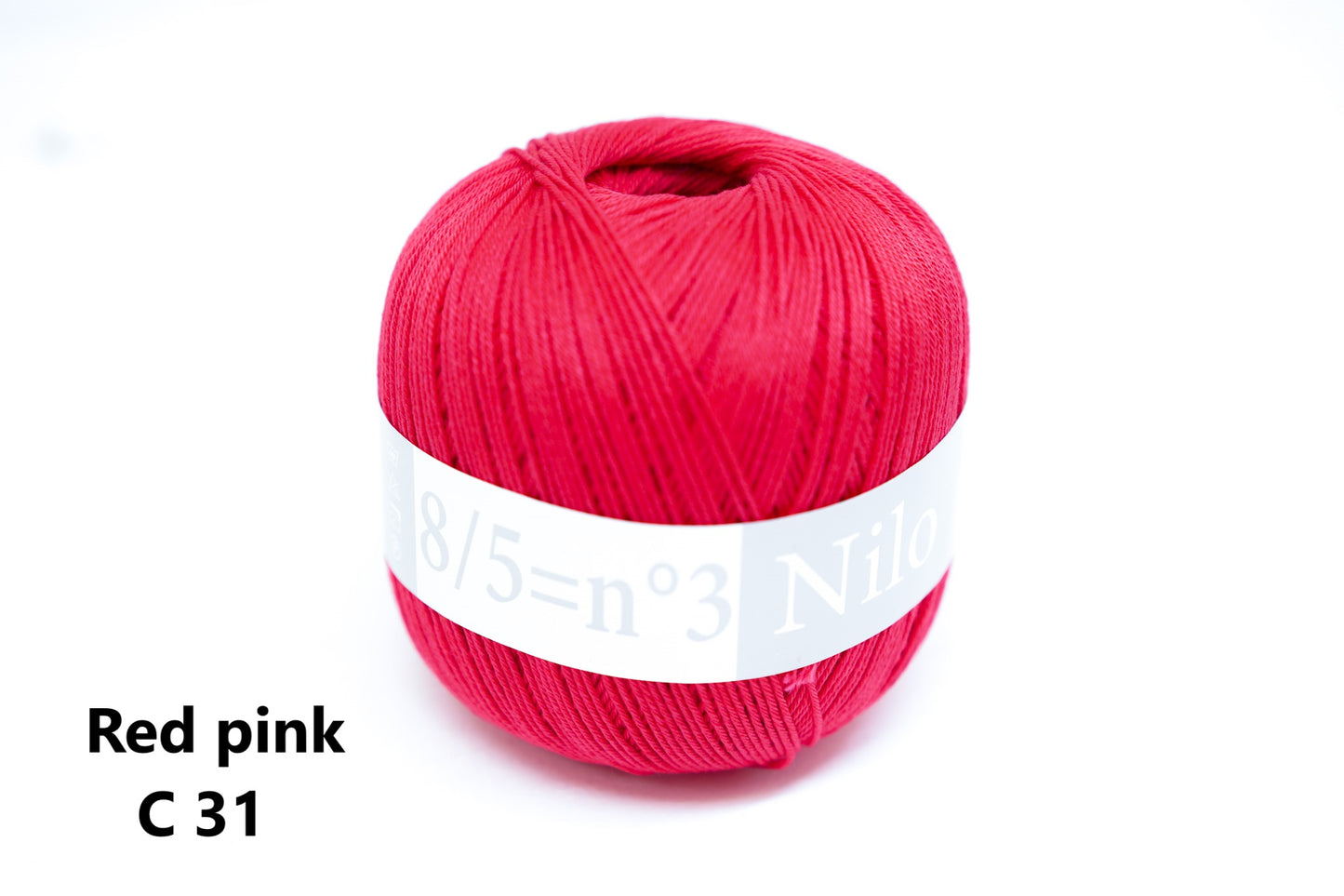 100% mercerised cotton 100g/272m  - 46 colors