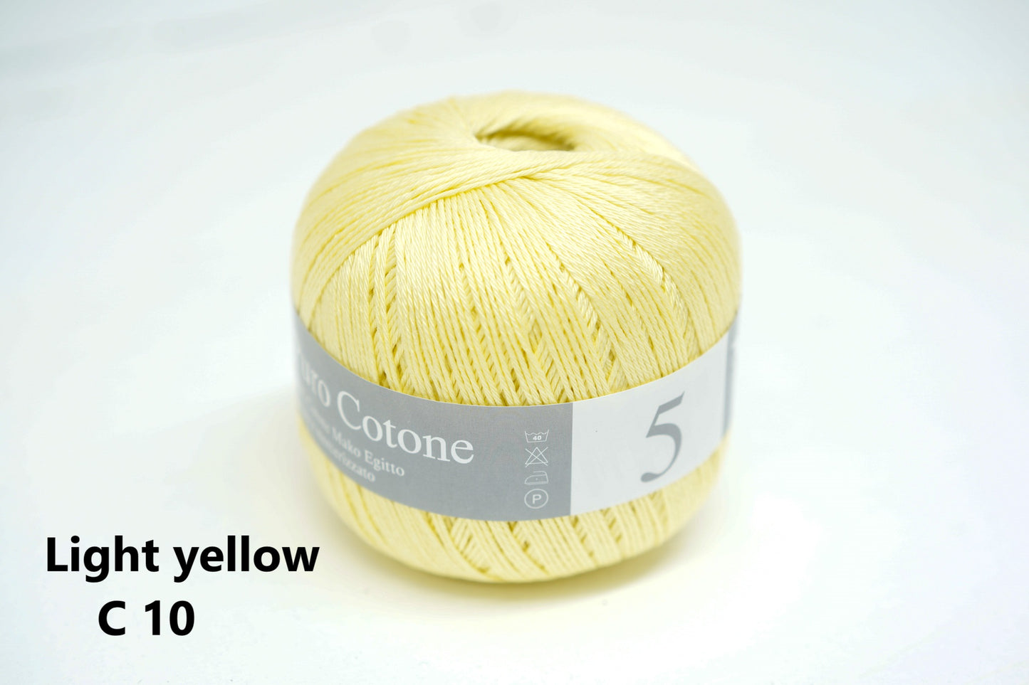100% mercerised cotton 100g/272m  - 46 colors