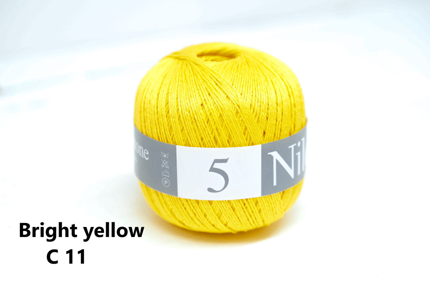 100% mercerised cotton 100g/272m  - 46 colors