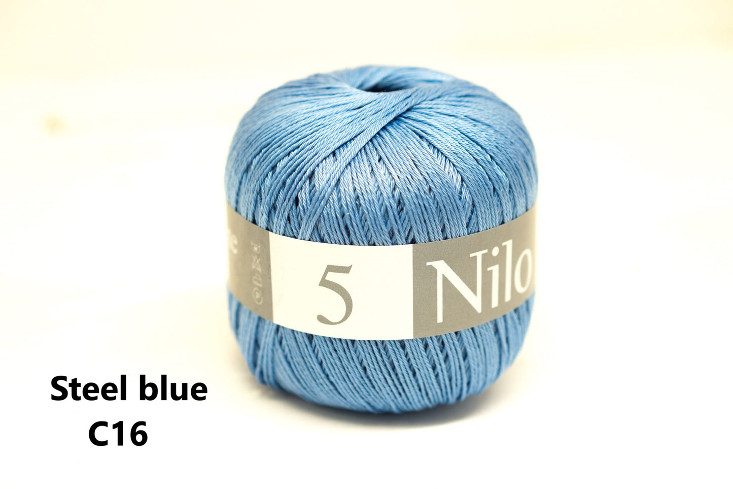 100% mercerised cotton 100g/272m  - 46 colors