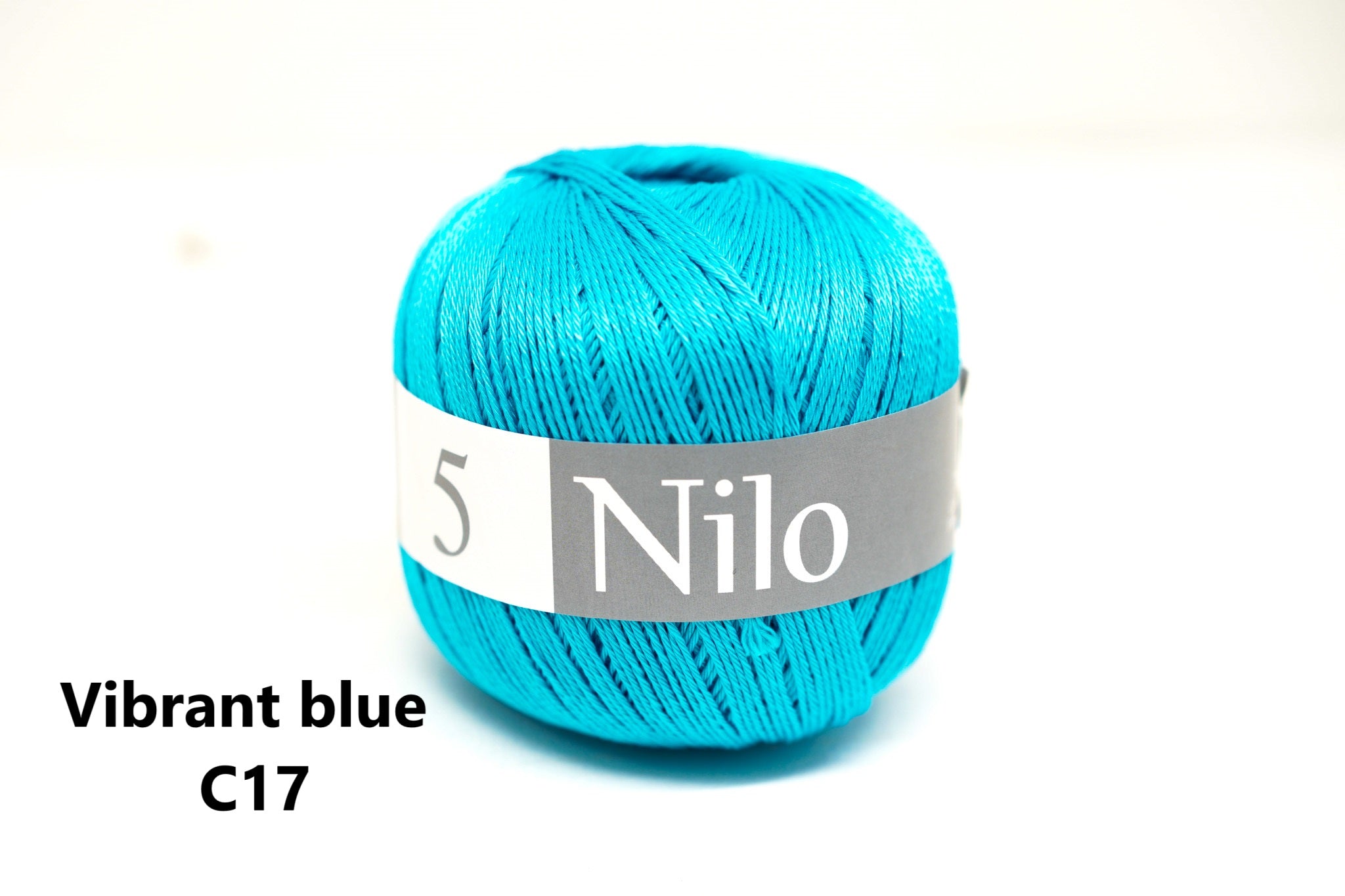 100% mercerised cotton 100g/272m  - 46 colors