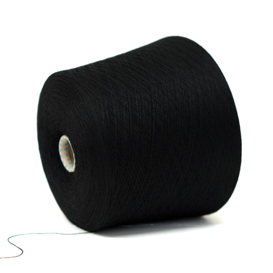 Black - Lana Gatto - 100% Extra Fine Merino Wool - 100g/3.5oz