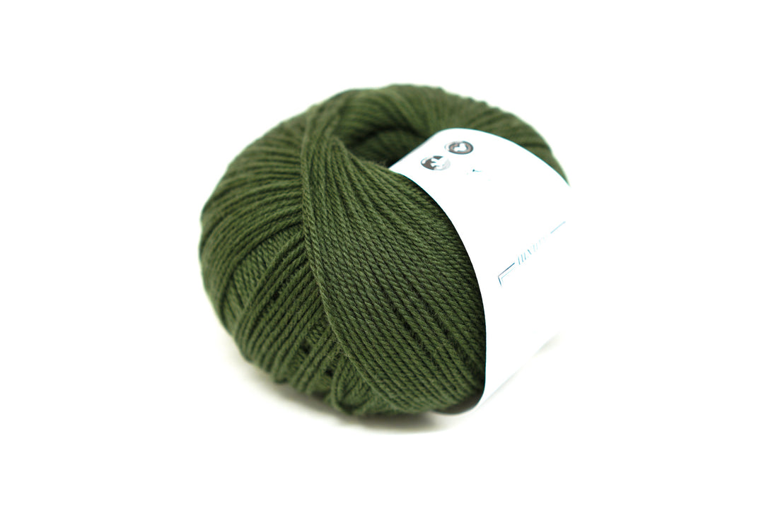 Forest green - 8434 - Lana Gatto VIP – Merino Wool &amp; Cashmere Yarn - 50 g /200 m