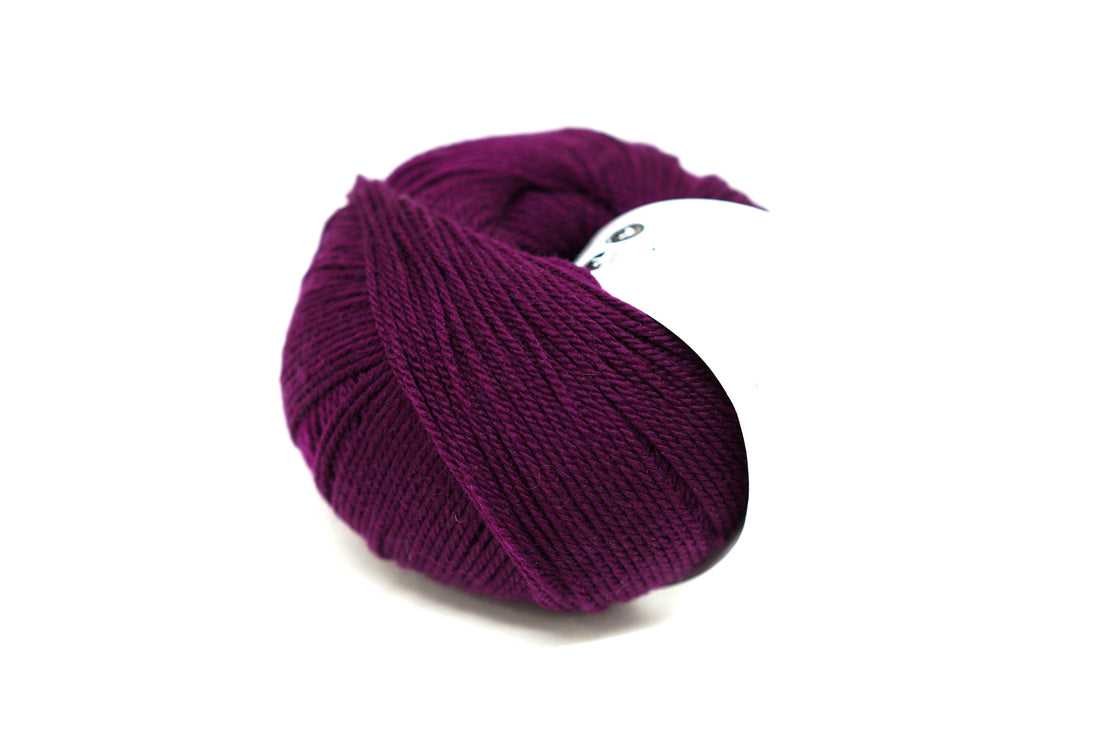 Purple - 19004 - Lana Gatto VIP – Merino Wool &amp; Cashmere Yarn - 50 g /200 m