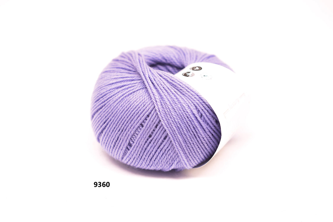 Lilac - 9360 - Lana Gatto VIP – Merino Wool &amp; Cashmere Yarn - 50 g /200 m