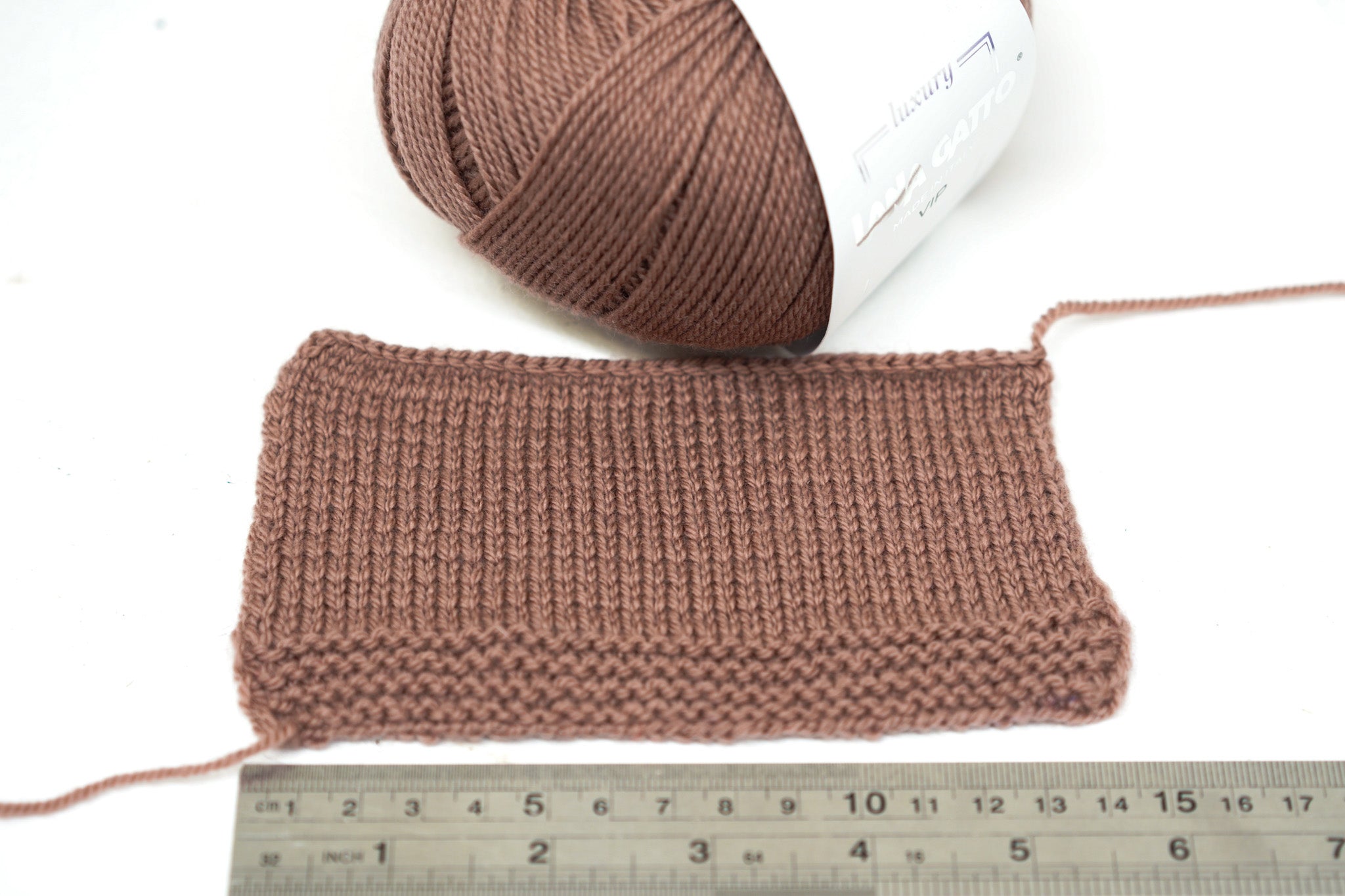 Rose-brown - 14624 - Lana Gatto VIP – Merino Wool &amp; Cashmere Yarn - 50 g /200 m