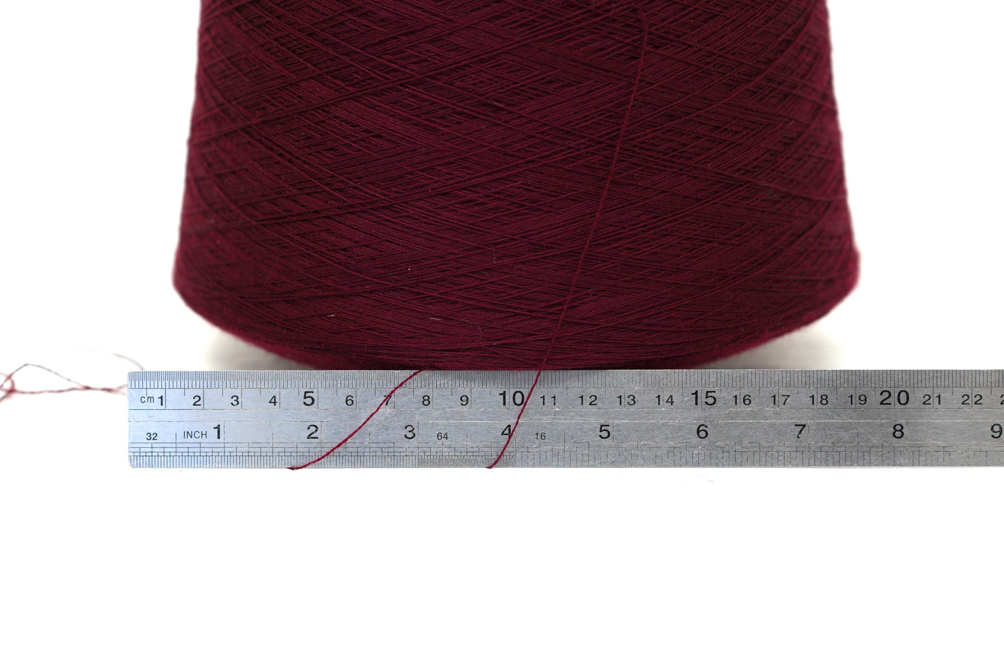 Burgundy - 19107 - 100% Extra Fine Merino Wool - Harmony Lace - 100g/3.5oz
