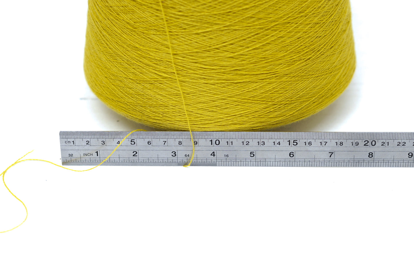 Yellow mustard 14243 - 100% Extra Fine Merino Wool - Lana GATTO - 100g/3.5oz
