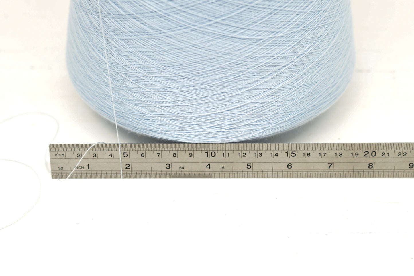 Sky blue - 12496  - 100% Extra Fine Merino Wool - Ultra Thin Lace - 100g/3.5oz