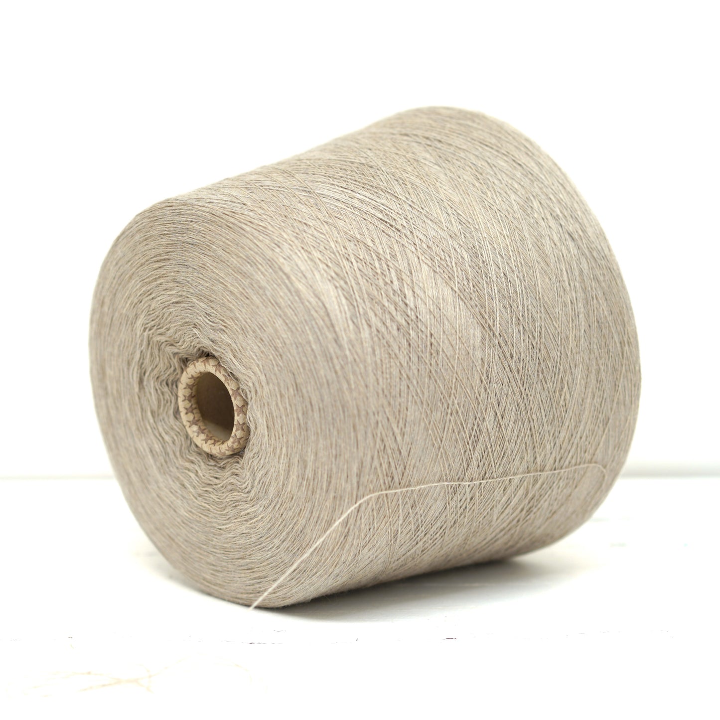 Linen grey - 100% Extra Fine Merino Wool - Ultra Thin Lace - 100g/3.5oz