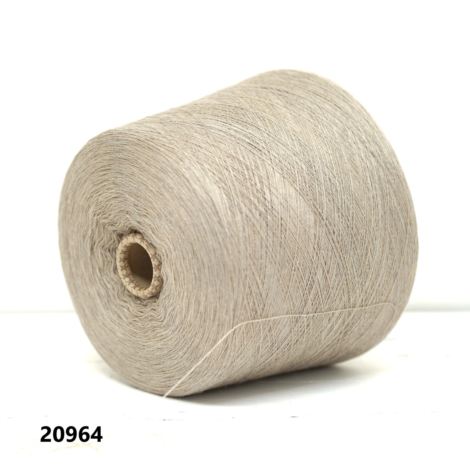 Linen grey - 20964 - 100% Extra Fine Merino Wool - Ultra Thin Lace - 100g/3.5oz