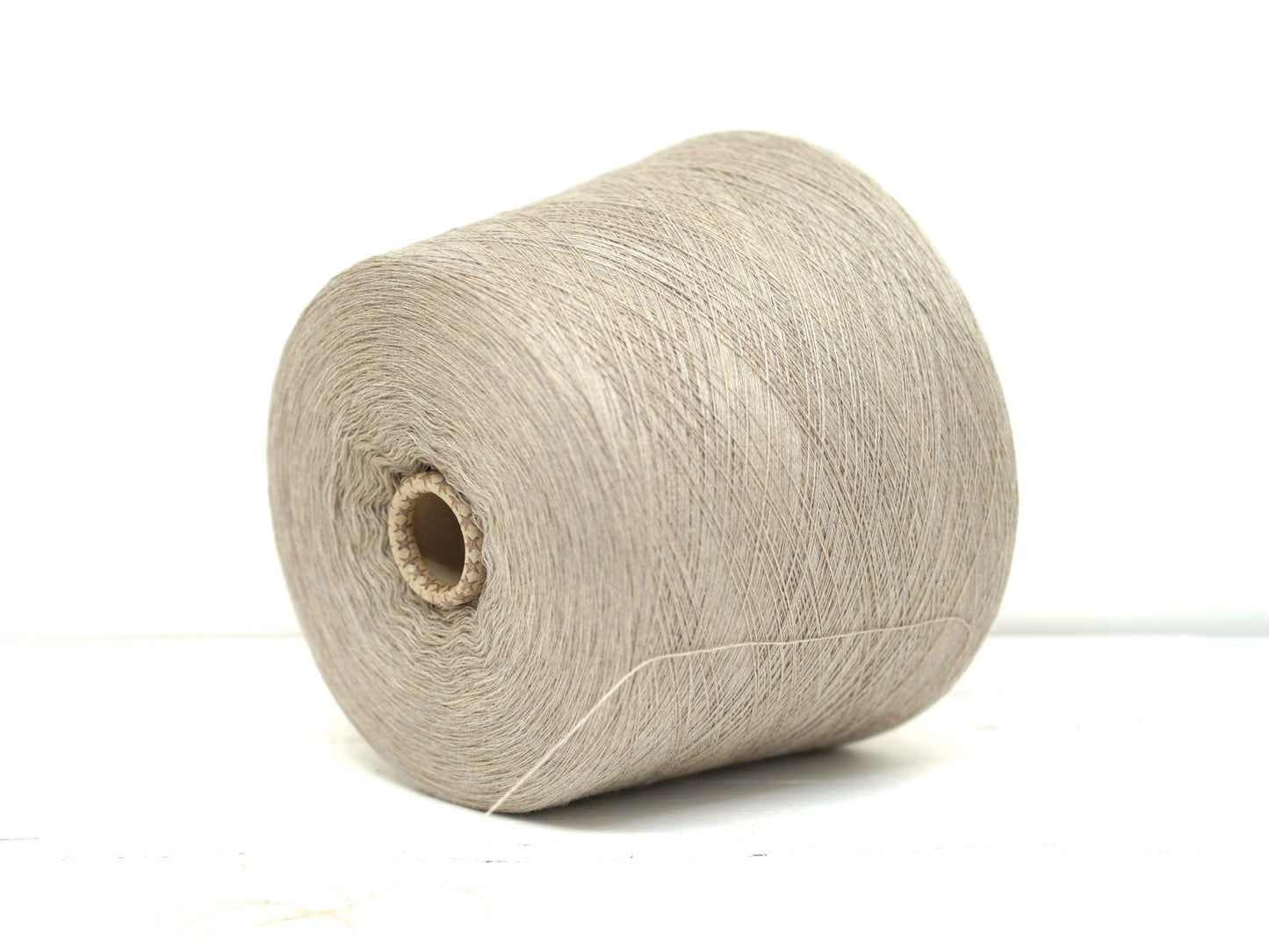 Linen grey - 100% Extra Fine Merino Wool - Ultra Thin Lace - 100g/3.5oz