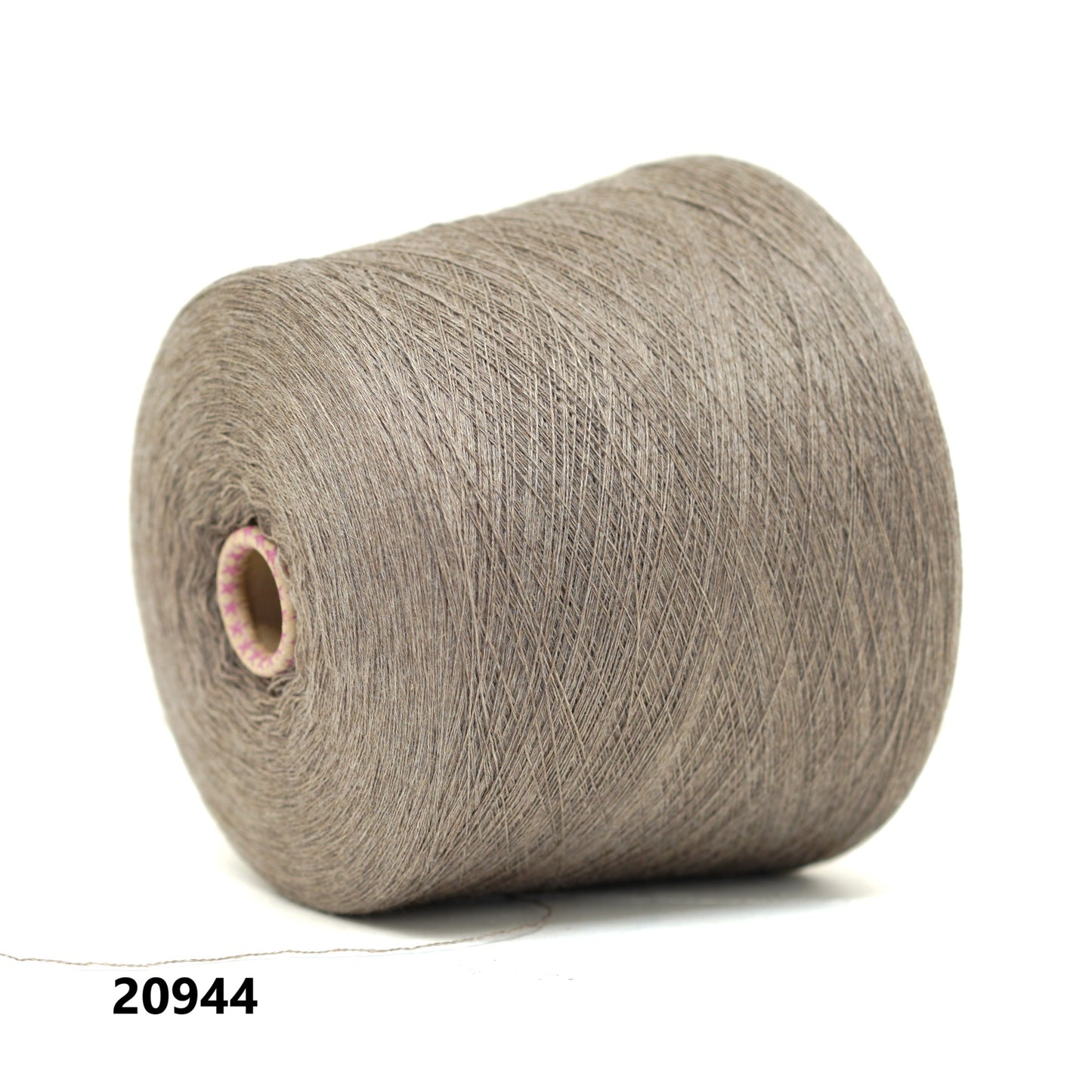 Taupe - 100% Extra Fine Merino Wool - Ultra Thin Lace - 100g/3.5oz