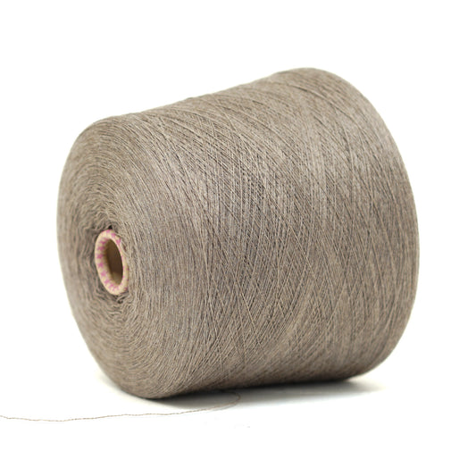 Taupe - 100% Extra Fine Merino Wool - Ultra Thin Lace - 100g/3.5oz