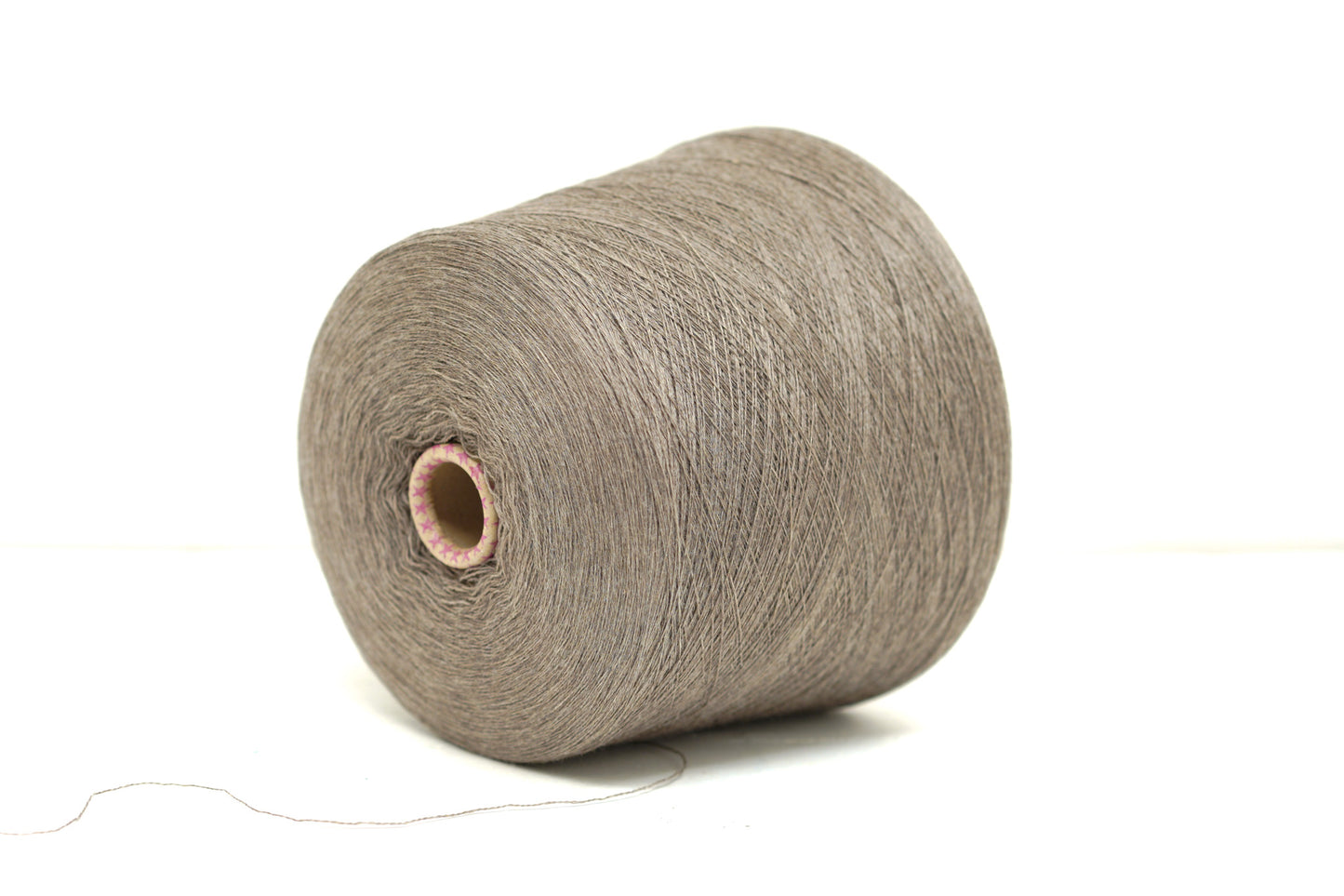 Taupe - 100% Extra Fine Merino Wool - Ultra Thin Lace - 100g/3.5oz