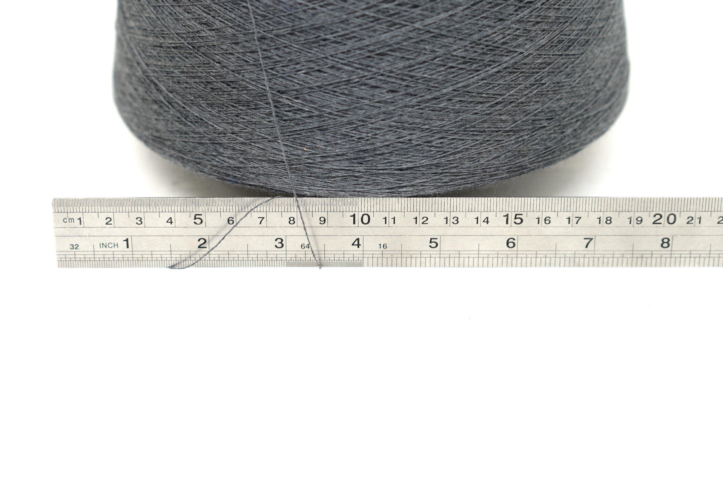 Graphite Grey - 100% Extra Fine Merino Wool - Ultra Thin Lace - 100g/3.5oz